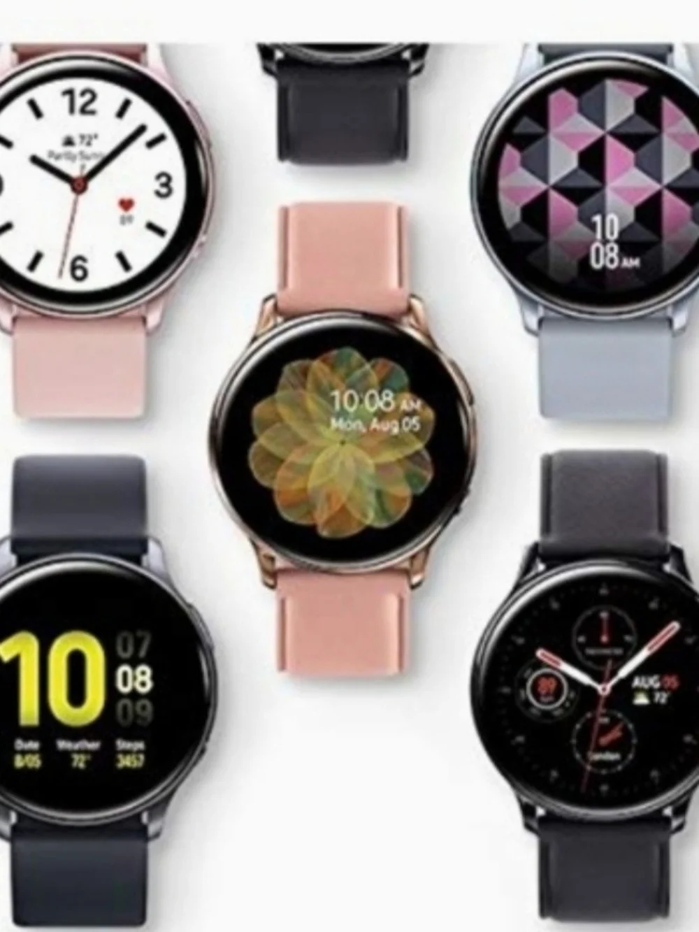 SAMSUNG ACTIVE 2 Smart Watch - Black 40mm 44mm